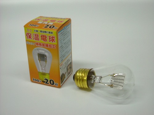 ミニペットヒーター用 保温電球 w 小動物グッズ 快適用品 ヤマゲンペット